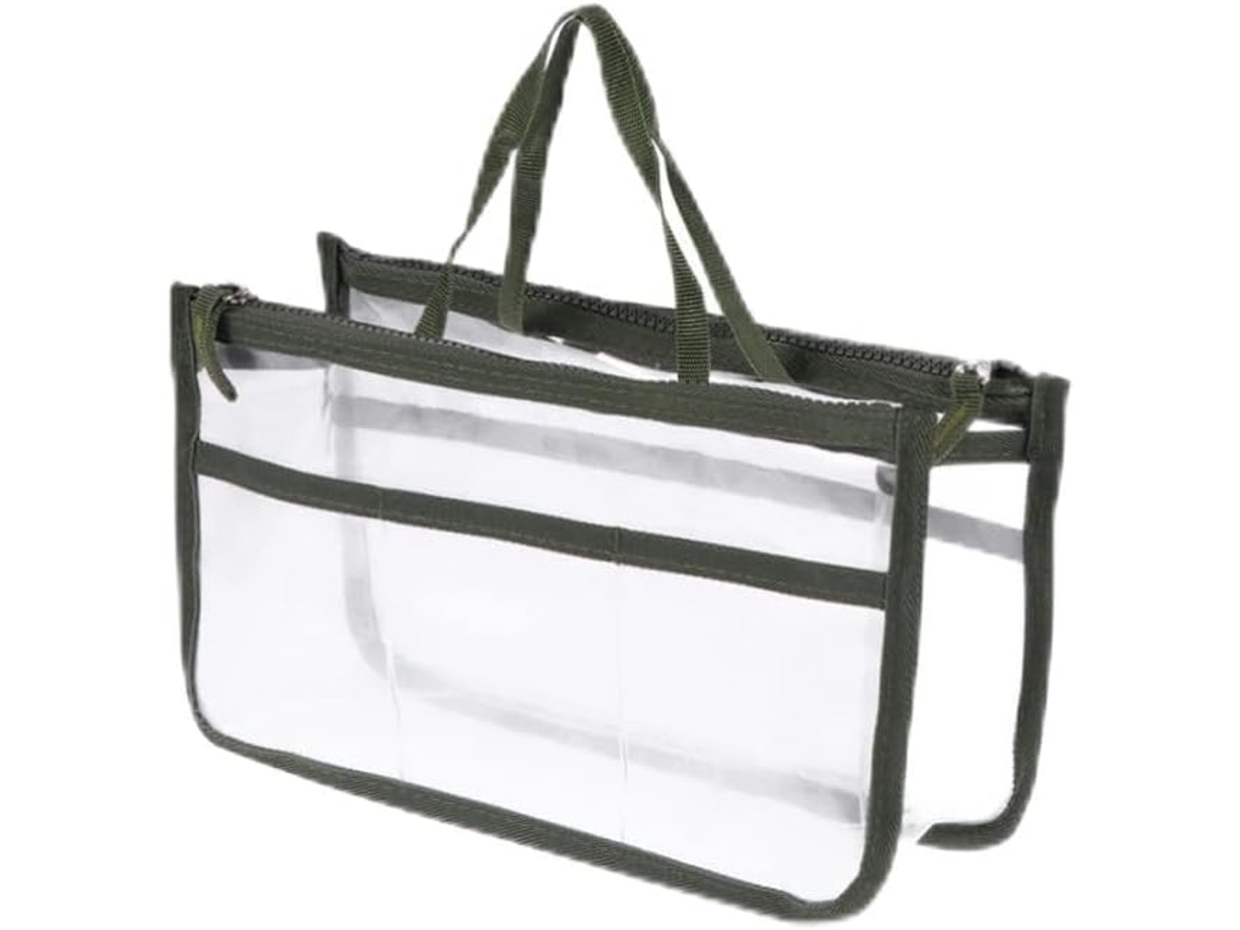 Neceser De Maquillaje Transparente De Pvc Para Mujer, Organizador De Cosméticos De Viaje.