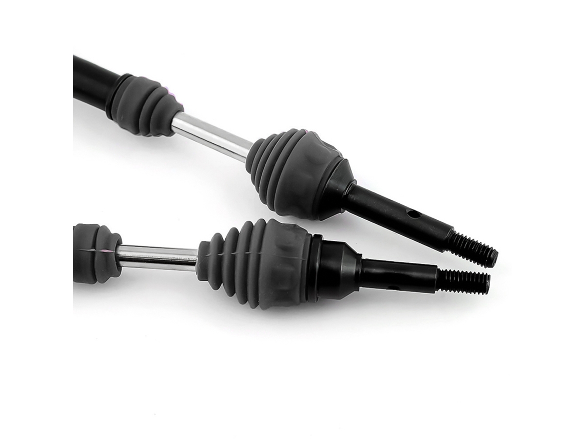 4 Piezas Eje De Transmisión Acero Cvd Para Coche Rc 1/10 Trax Slash Rustler Hoss Stampede Vxl 4x4