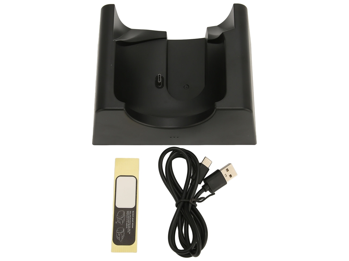 D2026n estação de Carregamento Rápido Abs 5v 2a para Fones de Ouvido Vr Quest 2 com Indicador de Carregamento