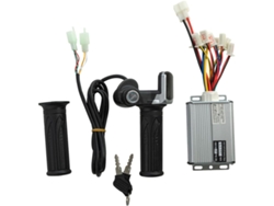Accesorios Para Patinete Eléctrico: Controlador Con Escobillas Y Puño Del Acelerador De 48 V Y 1000 W.