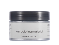 Massa Descolorante Descartável De Cabelo 120ml Com Extractos Vegetais Para Colorir E Modelar Cabelo (cinza)