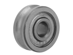 Rolamento de rolos de ranhura profunda LFR50/5-4B-6 selado em aço 5*17*7mm para guia de trilho