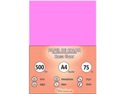 80Gr A4 Pink Flow 500 Hojas