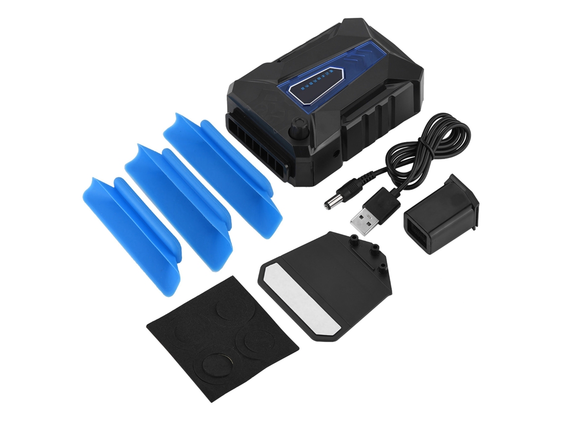 Refrigerador Usb Para Portátiles De 5 V Con Ventilador De Extracción De Aire Y Velocidad Ajustable De 2000 A 4100 Rpm.