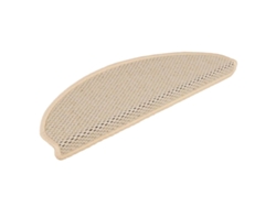 Alfombra Autoadhesiva Escalera Sisal 30 Uds 65x21x4 Cm Berber