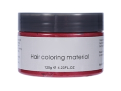 Vlrla-120ml Red Disposable Cabelo Dye Mud Styling Wax