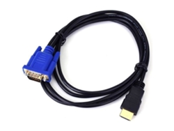 Cable Adaptador De Vídeo Hdmi Macho A Vga Macho, Compatible Con Reproductores De Dvd, Televisores Hd 1080p Y Ordenadores, 1,8 Metros, Alta R