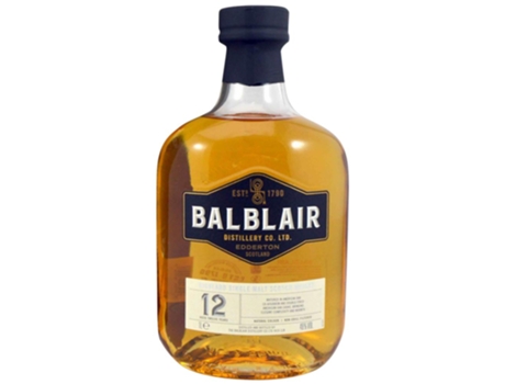 Whisky BALBLAIR Single Malt Balblair 12 Anos (1 L - 1 unidad)