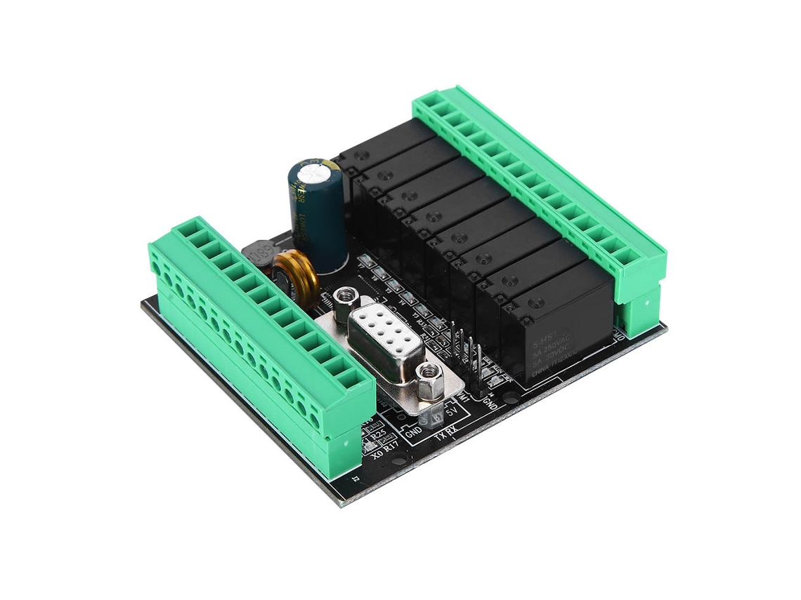 Placa De Control Industrial Plc Basada En Fx1n 2n-6mr T 10/14/20mr T Ws2n-20mr-232-s(d)