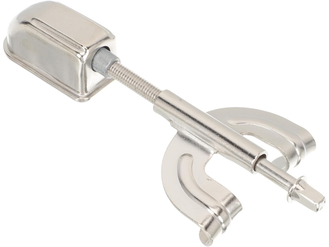 Ganchos De Montaje De Metal Plateado Para Tambor Y Bombo, Juego De 1 Soporte Resistente