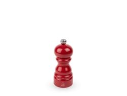 Molinillo Pimienta Paris Select 12 Cm Color Rojo Pasión en Madera de Haya PEUGEOT