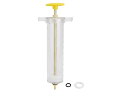 Jeringa Veterinaria Manual De 100 Ml Para Cerdos, Vacas, Ovejas, Perros Y Gatos - Plástico, Acero Y Cobre
