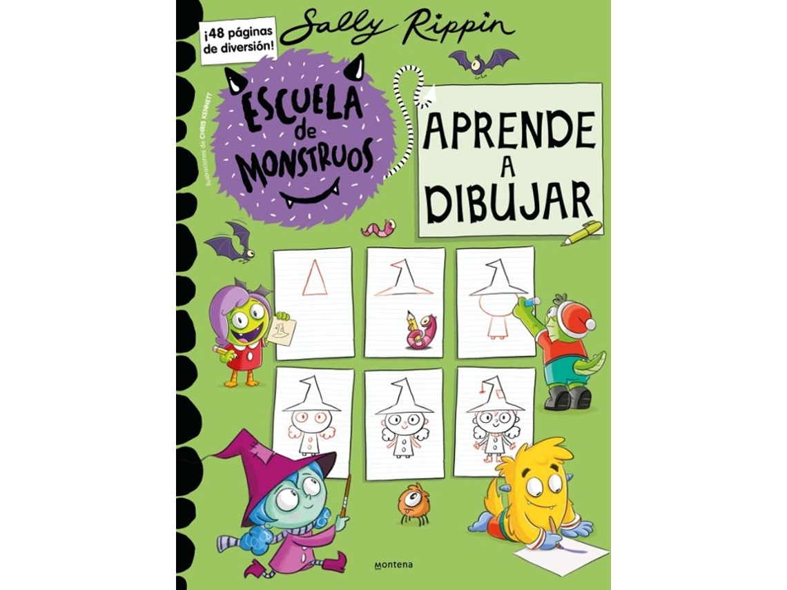 Libro Escuela de Monstruos - Aprende a Dibujar de Sally Rippin (Español)