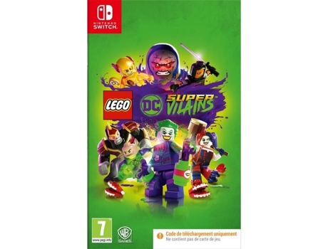 Lego DC Super-Villanos - Juego Nintendo Switch - Código de Descarga