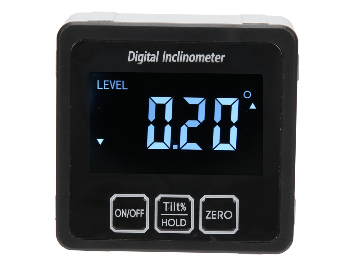 Inclinómetro Digital Con Pantalla Lcd E Imán, Medidor De Ángulo, Herramienta De Medición De Protección