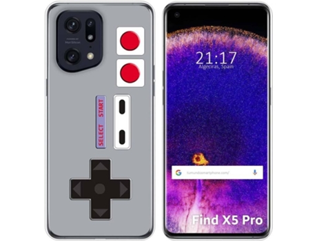 Carcasa para Oppo Find X5 Pro 5G TUMUNDOSMARTPHONE Dibujos Consola Multicolor
