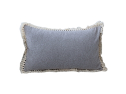 Funda De Almohada De Lino - Funda De Cintura Para Oficina - Funda De Cojín Para Mesita De Noche