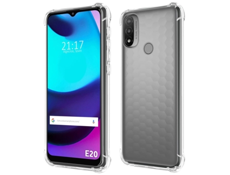 Carcasa Motorola Moto E20 TUMUNDOSMARTPHONE Antigolpes Transparente