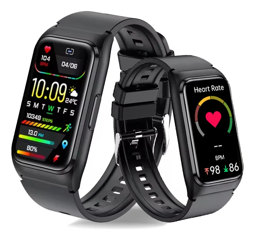 Reloj inteligente para hombre y mujer, con monitorización de frecuencia cardíaca, azúcar en sangre, lípidos y ácido úrico (2025vayotoy)