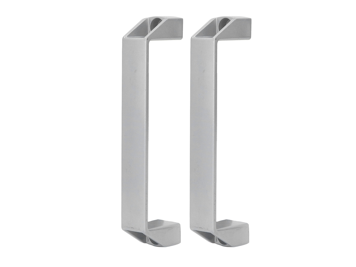 2026velora-2 Mango Puerta Tirador 180mm Espacio Agujeros Aleación Aluminio Fuerte Mango Armario Moderno Plata