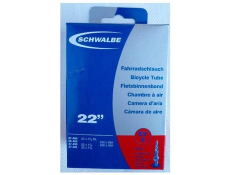 Cámaras de Aire SCHWALBE 550 A/22 X 1 3/8 Presta (22´´)