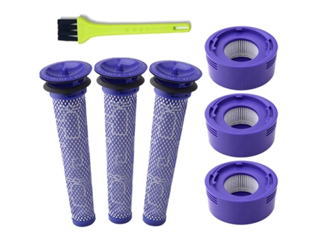 Accesorio Aspiradores DYSON Filtro 6 paquetes y absoluto V8+ V8 V7