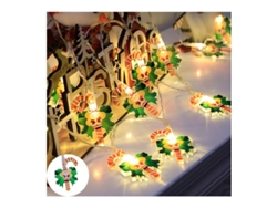 Cadenas de luces LED navideñas de 3M con 20 luces modelo que funcionan con baterías KH2023