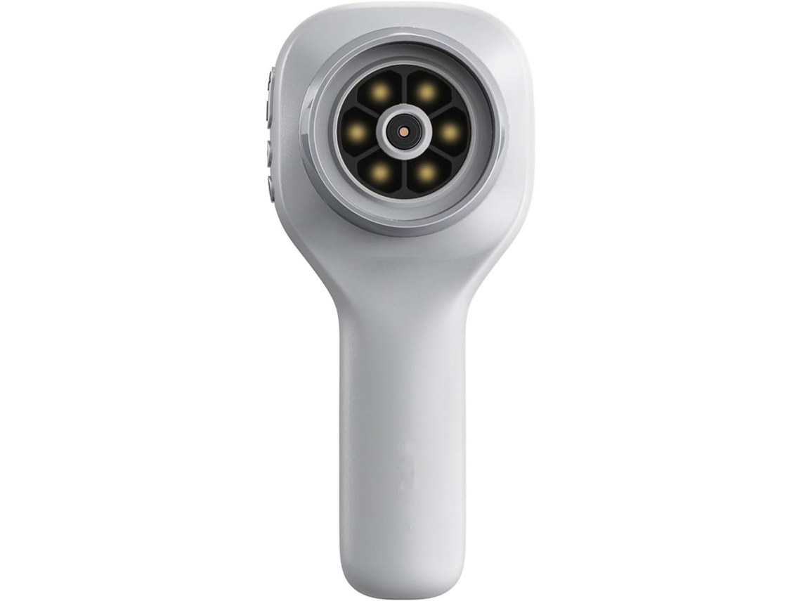 Microscopio Portátil Con Aumento De 500x, Diseño Compacto, 6 Luces Led Ajustables, Pantalla Lcd.