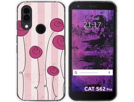 Carcasa CAT S62 Pro TUMUNDOSMARTPHONE Flores Vintage Multicolor