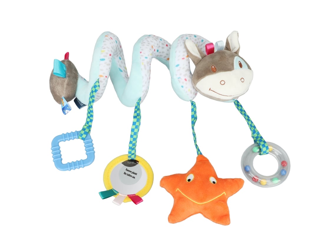 Juguete Colgante Para Bebés: Juguete Educativo De Peluche En Espiral Con Sonido Para Recién Nacidos.