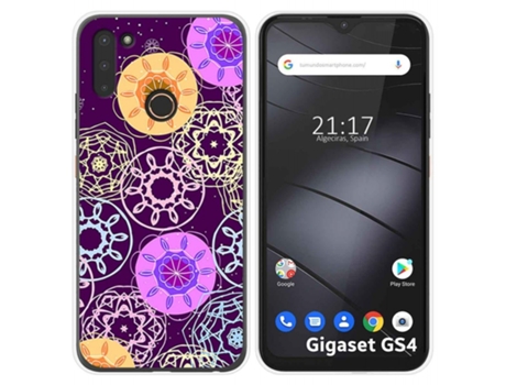 Carcasa Gigaset GS4 TUMUNDOSMARTPHONE Dibujos Multicolor