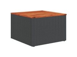 Maison Exclusive - Conjunto De Sofá De Jardín De 8 Piezas Con Cojines, De Poliratán Negro