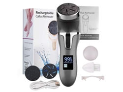 (negro) Kit Exfoliante Eléctrico Para Pies, Elimina Piel Muerta Y Partículas De Arena, Exfolia Los Talones