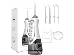 Irrigador Bucal Inalámbrico Para Limpieza Dental: Ipx7 Resistente Al Agua, 45-130 Psi, Carga Magnética Rápida, Irrigador Bucal Portátil (bla
