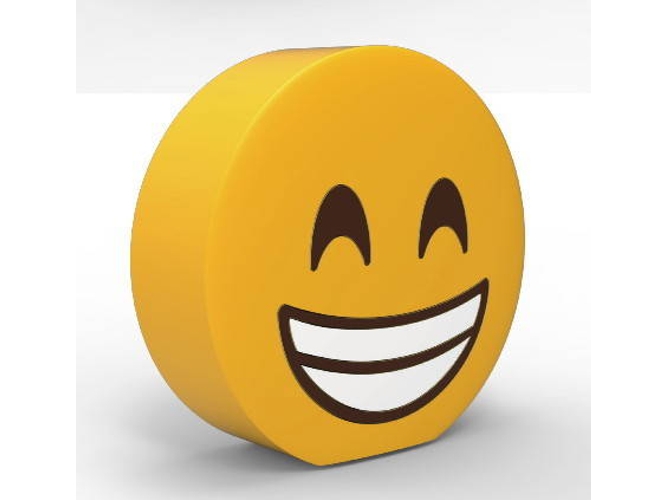 Powerbank MOJIPOWER Happy (2600 mAh - 1 USB - 1 Micro-USB - Multicolor)