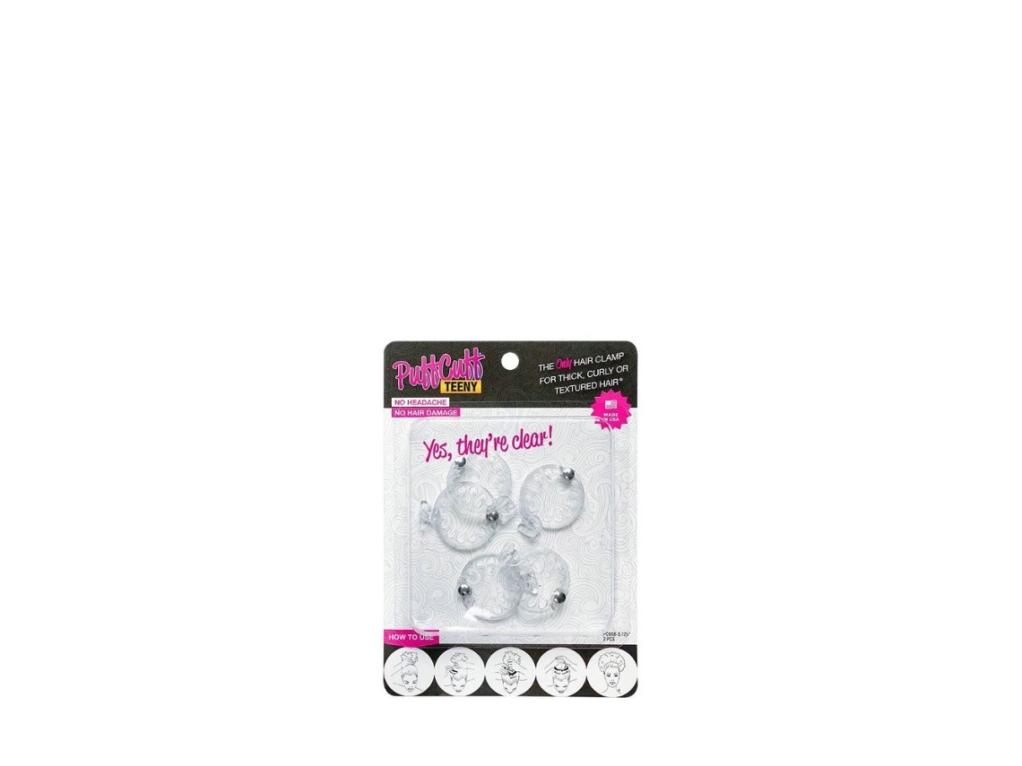 Pulgados Puffcuff Teeny Clear .75 (5 piezas)
