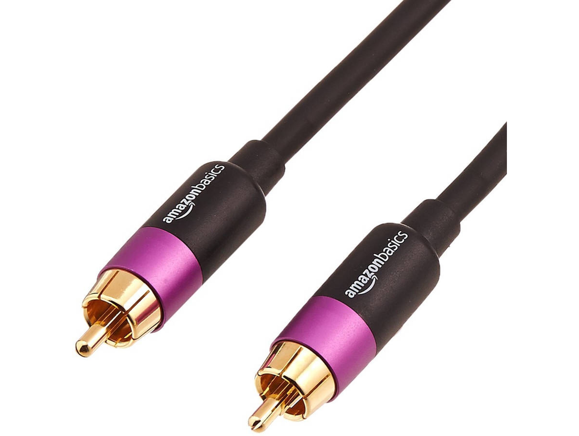 Cable de Audio AMAZON (RCA - 15.2 m - Negro)