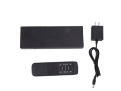 2026-matrix Splitter 4x2 Salida Hd Switcher Aluminio 4 Entradas 2 Salidas Para Cine En Casa 100-240v Us