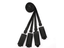 4pcs Correas Ajustables De Nylon Para Muñecas Y Tobillos Set De Correas De Cama