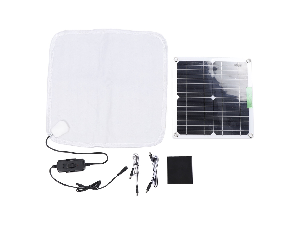 Cobertor Aquecido Solar 12v 50w Para Animais De Estimação Macio Portátil Para Carro E Uso Ao Ar Livre