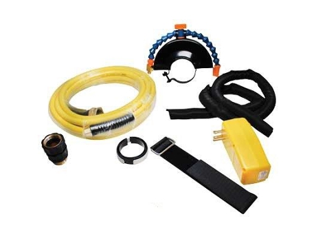 ALPHA PROFESSIONAL TOOLS Kit Adaptador Amoladora en Seco a Corte Húmedo, Adaptador Convertidor Angular