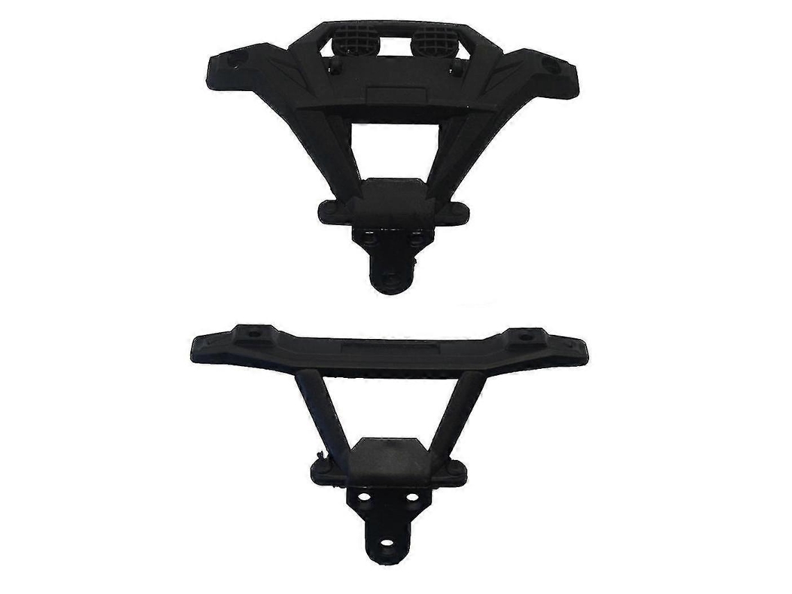 2 parachoques delantero y trasero SJ05/06 para Xinlehong Q901 Q902 Q903 9130 9136 9137 1/16 escala RC coche repuesto