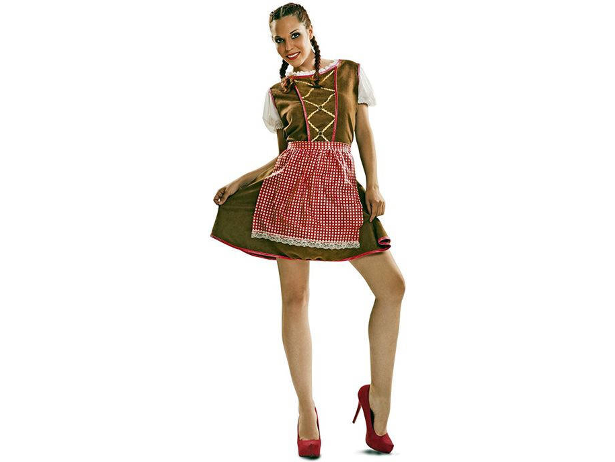 Disfraz de Mujer VIVING Tirolesa (Tam: M/L)