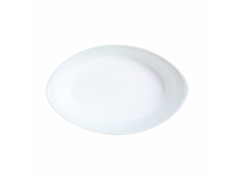 Fuente Para Horno Luminarc Smart Cuisine Ovalada Blanco Vidrio (21 X 13 Cm)