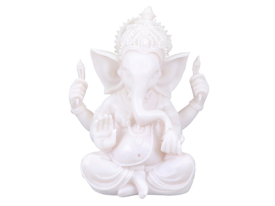 Estátua Do Deus Ganesha Com Cabeça De Elefante. Escultura Hindu. Decoração Para O Lar.