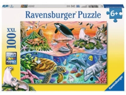 Puzzle RAVENSBURGUER Beautiful Ocean (100 Piezas)