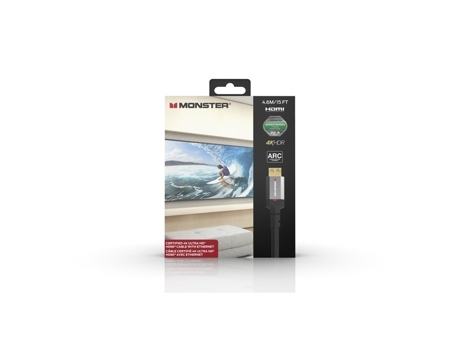 Cable HDMI MONSTER Essentials UHD 4K HDR 22.5GBPS