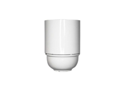 Portalámparas E27 Liso Blanco De Baquelita Gsc 2201261