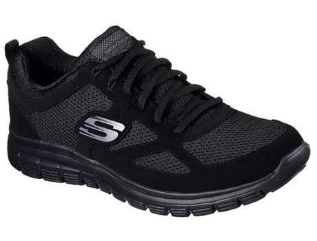 Zapatillas SKECHERS Burns Hombre (46 - Negro)