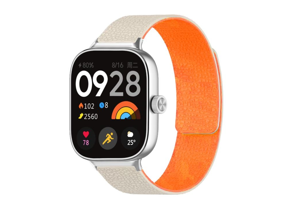 Pulsera para Xiaomi Band 9 Pro / 8 Pro - Silicona suave magnética - Textura de lichi